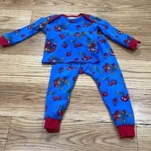 Boo Boo Bed Head Cherries Two Piece Pajamas